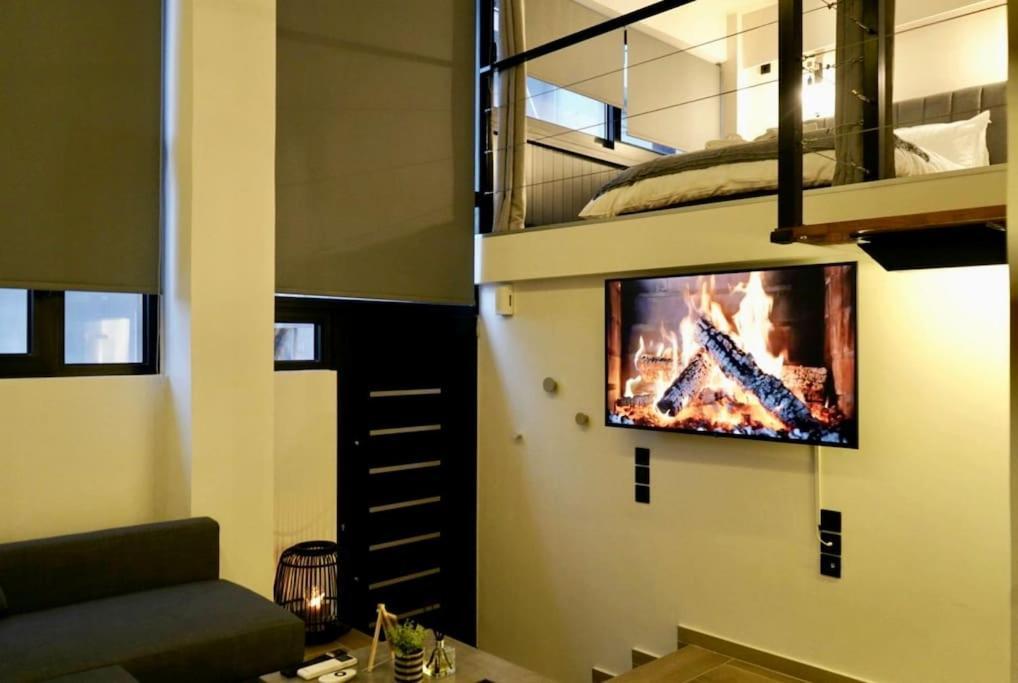 Cosy Loft Lejlighed Patras Eksteriør billede
